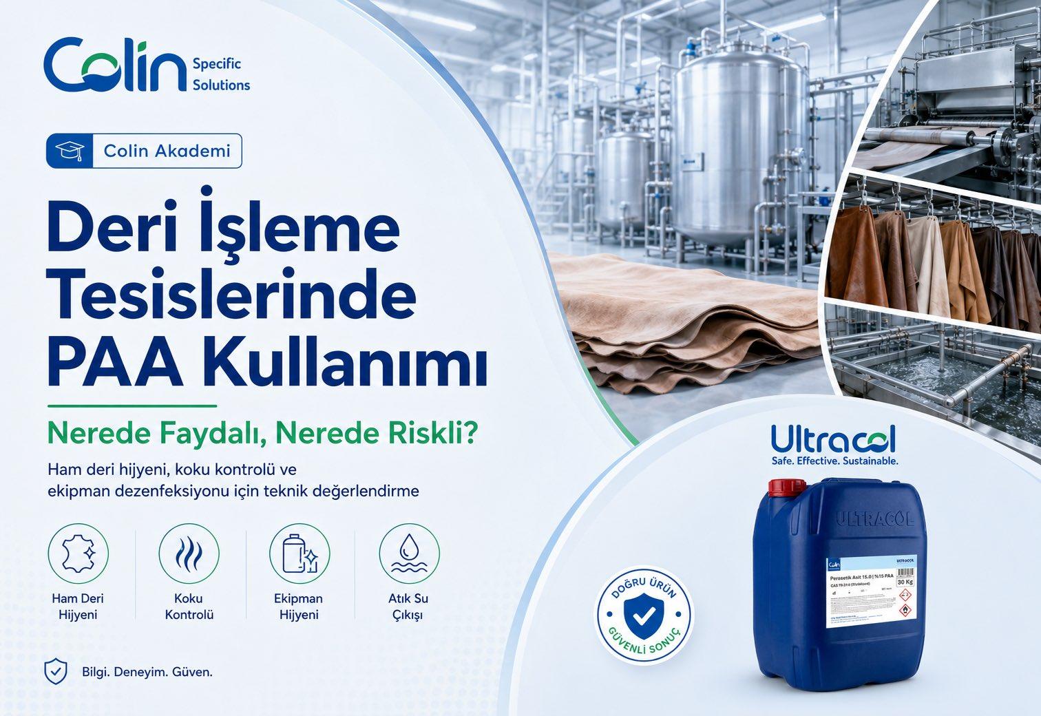 PAA Use in Leather Processing Facilities: Where Is It Beneficial and Where Is It Risky?
