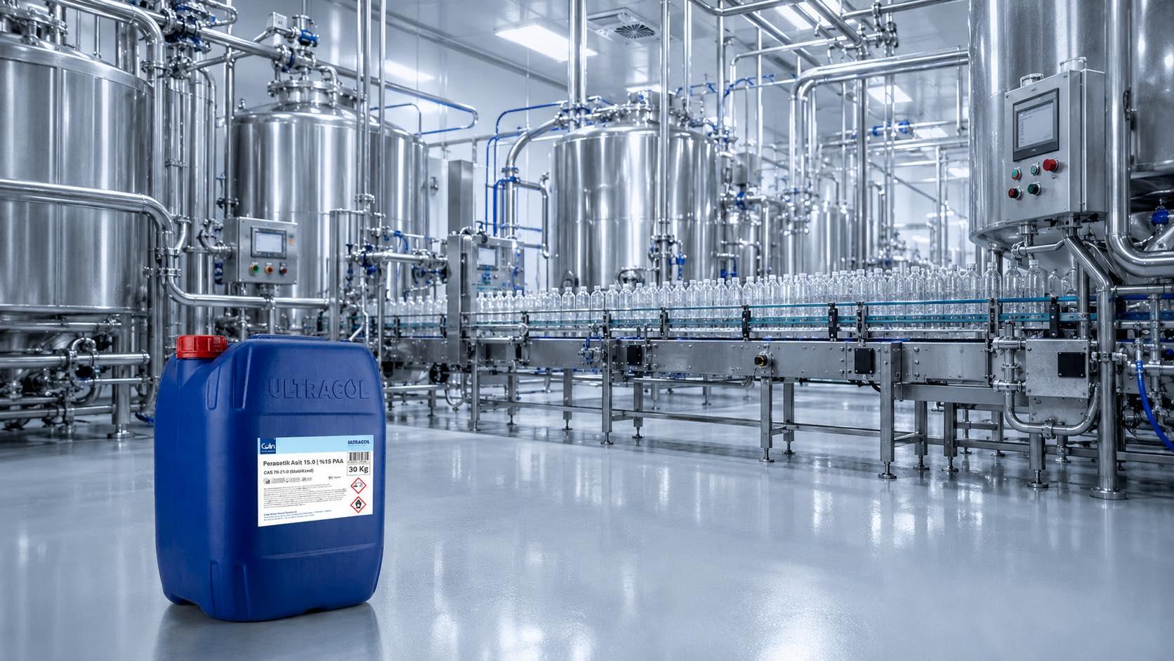The Gold Standard in Food and Beverage Process Hygiene: Controlled Disinfection with Peracetic Acid