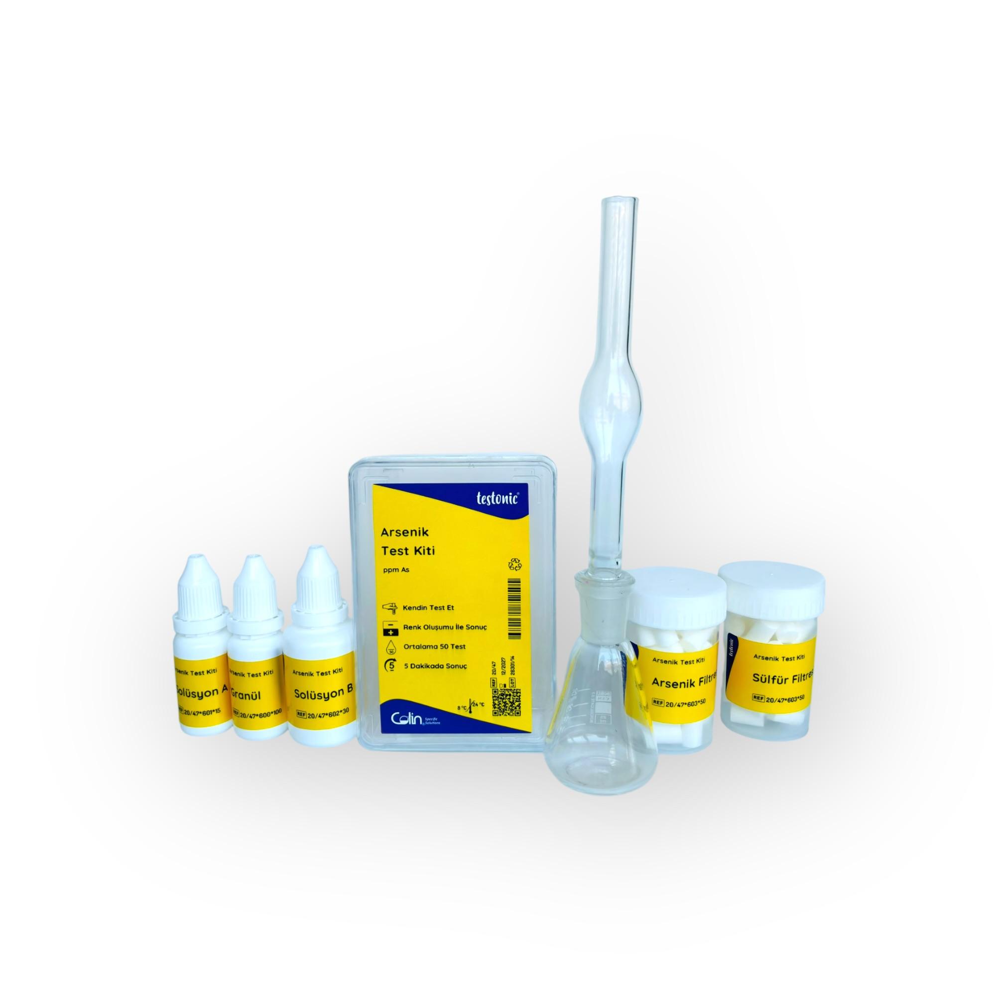  Arsenic Test Kit - Precise Arsenic Analysis at µg/L Level + Integrated Sulfur Detection
