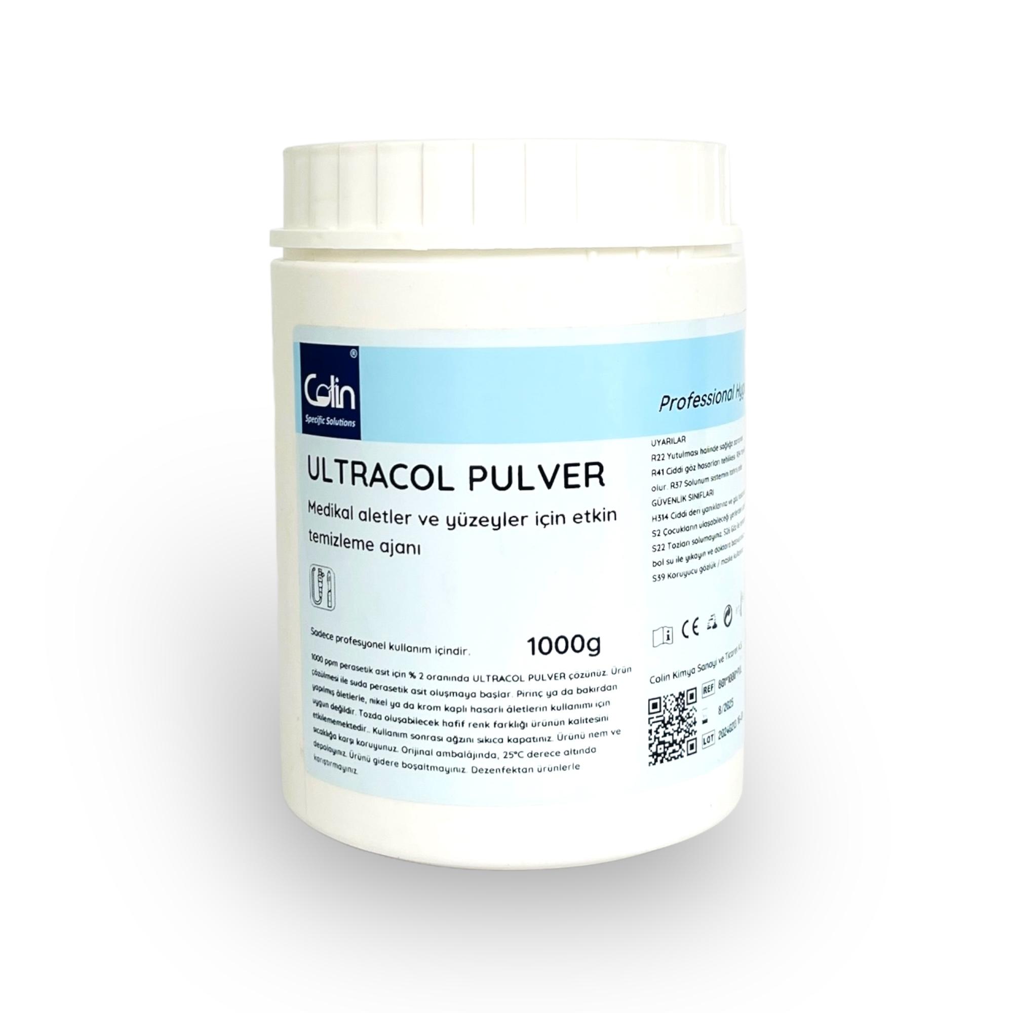  ULTRACOL PULVER - Effective cleaning agent for medical instruments and surfaces