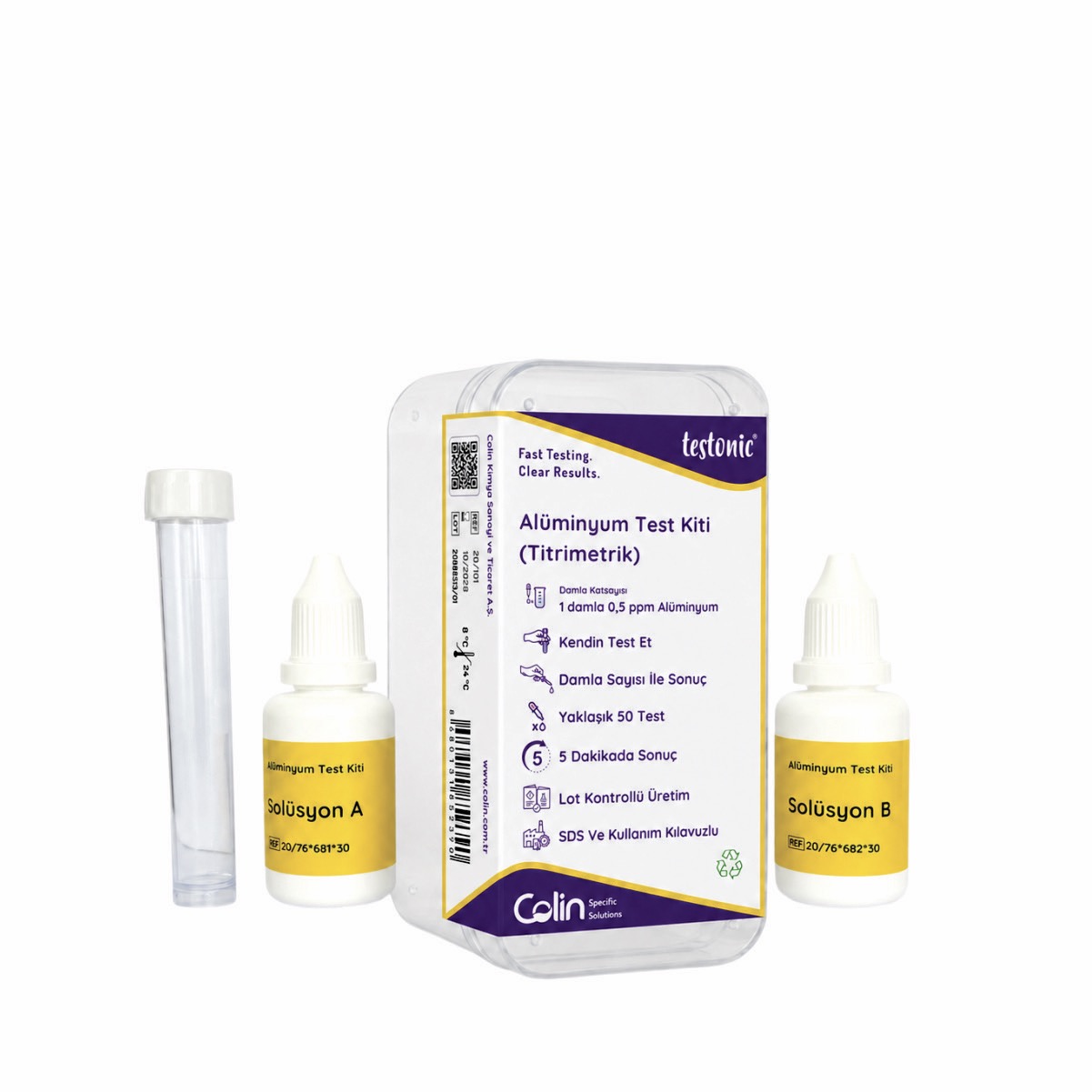 Alüminyum Test Kiti (Titrimetrik)