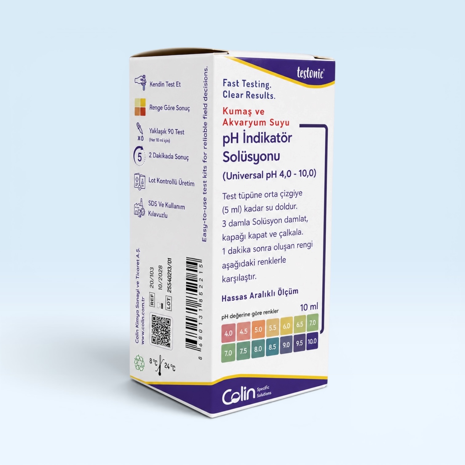 pH Indicator Solution (Universal pH 4.0 - 10.0)